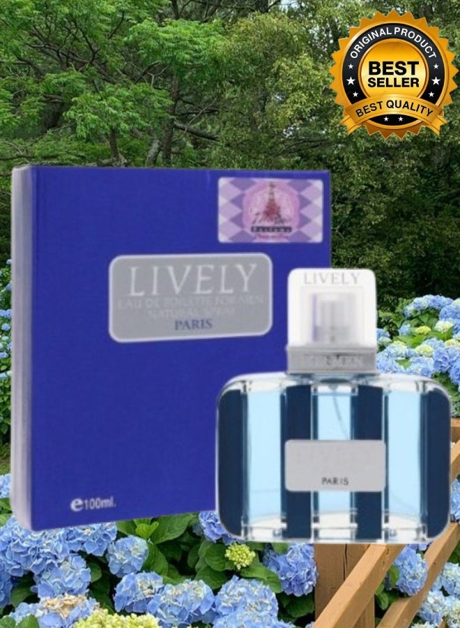 Parfums Lively 3 Pieces Lively Paris Perfume 100ML - Image 2